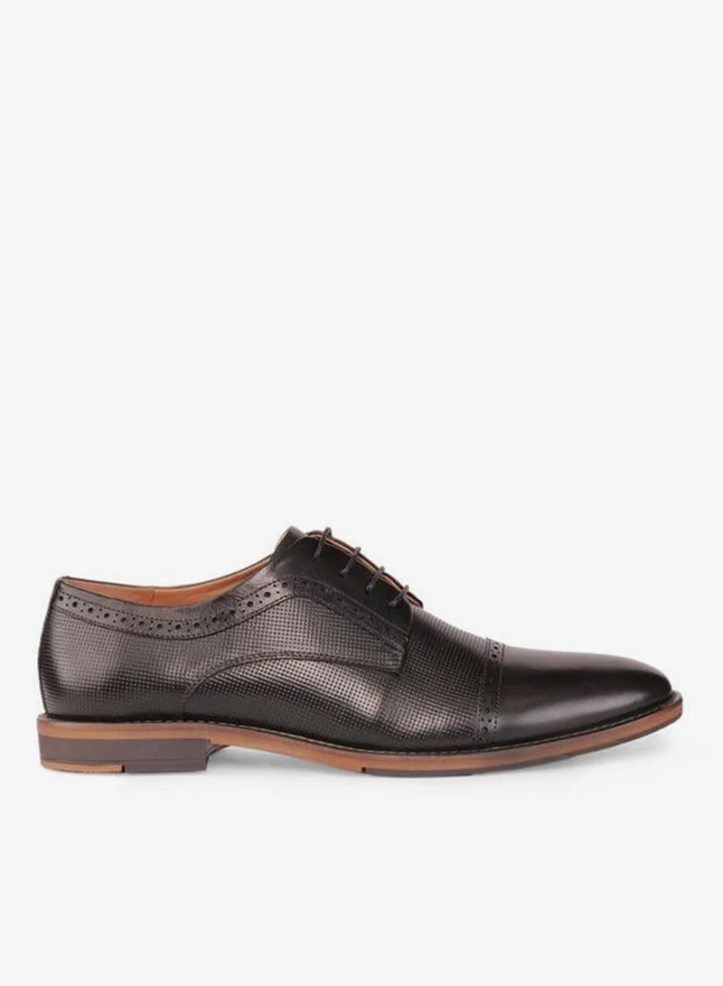 DUCHINI BLACK Men Lace-Up Derby Shoes for Men | Best Price UAE