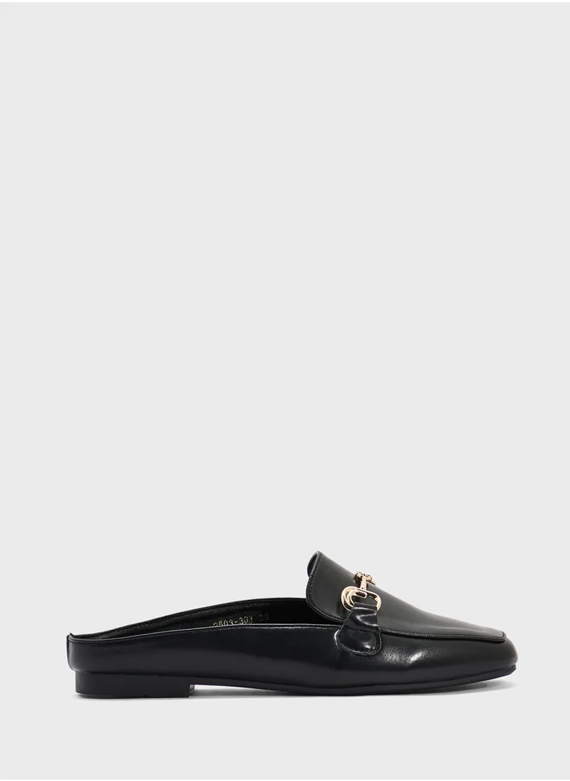ELLA Ladies Slip On Flat Mule