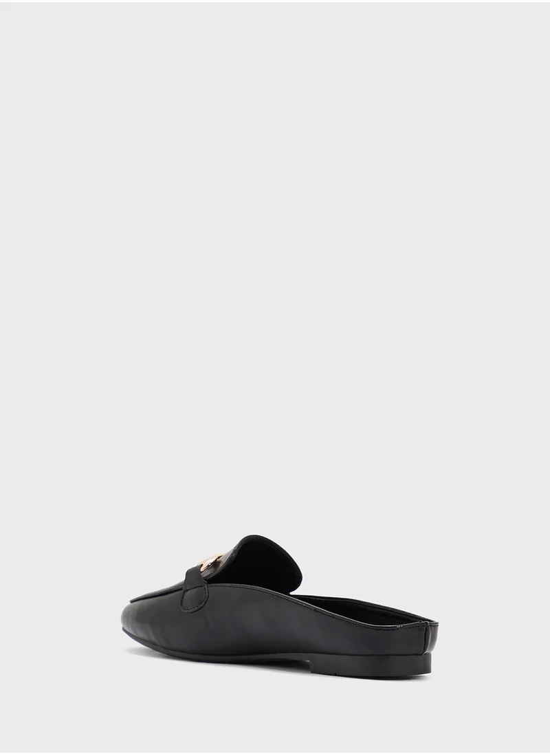 ELLA Ladies Slip On Flat Mule
