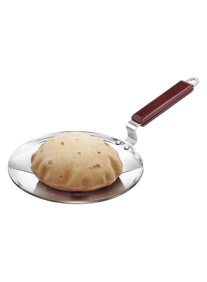 Hawkins 24 cm Tava, Triply Stainless Steel Tawa with Stainless Steel Handle, Induction Tawa, Silver (SSTV24) - Image 1