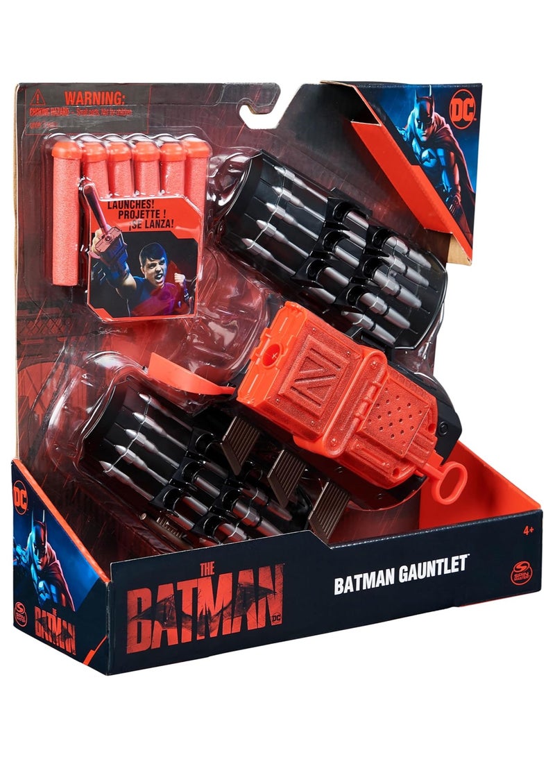 سبن ماستر قفاز باتمان مع قاذف من دي سي كوميكس، لعبة تفاعلية للعب الأدوار، فيلم باتمان، ألعاب أطفال قابلة للتجميع للأولاد والبنات من سن 4 سنوات فما فوق - Image 2
