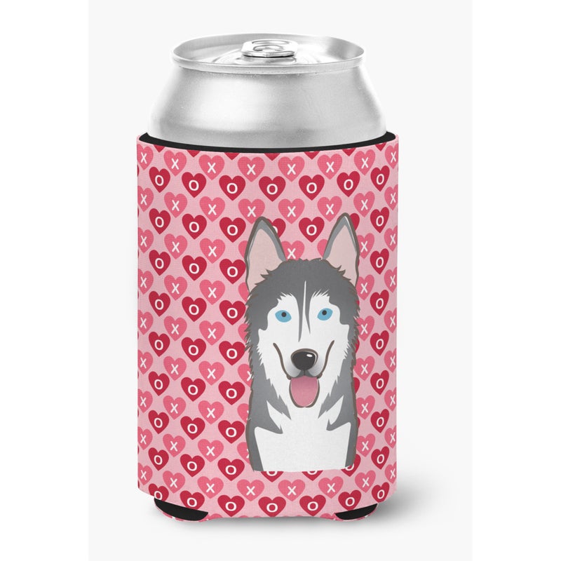 Caroline's Treasures ""Caroline's Treasures Alaskan Malamute Hearts Can or Bottle Hugger  Multicolor"" 