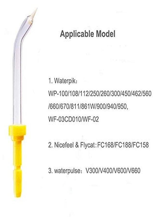 VWONST Periodontal Replacement Dental Water Jet Tips Compatible with Waterpik Water Flossers and Oral Irrigators, 3-Pack (Periodontal Tips) - Image 4