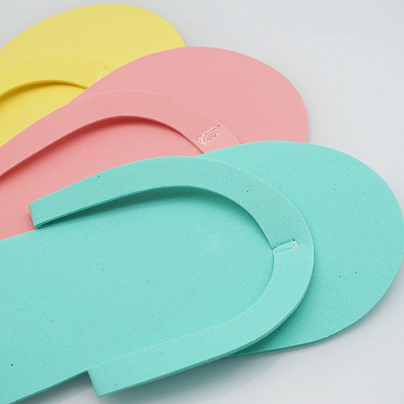 Khakho Khakho Disposable Pedicure Slippers Disposable Flip Flops Pedicure Flip Flops Pedicure Shoes for Women Foam Slippers for Foot Spa Salon Nail - Image 3