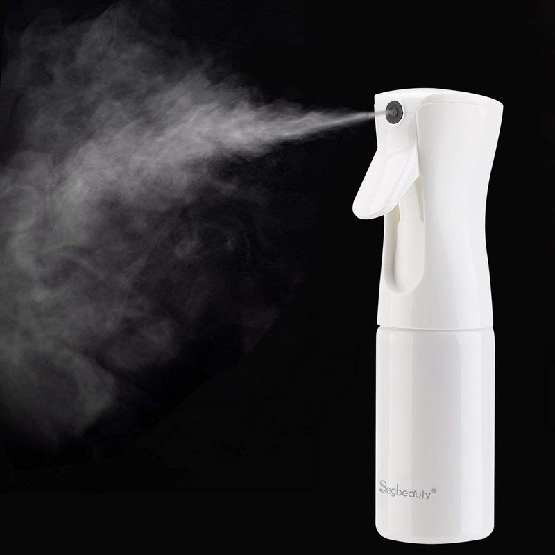 ZURITY ZURITY 300ML Spray Bottle for Curly Hair Fine Mist Continuous Sprayer for Salon Use Mister for Hair Styling Plant Caring Ironing and Cleaning SolutionPack of 1Multicolor - Image 1