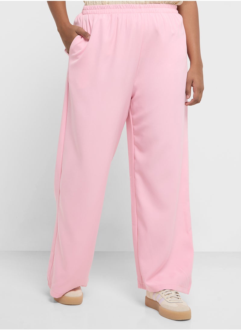 Ginger Plus - Longline Waistcoat & Wide Fit Pant Co-Ord Set - Image 1