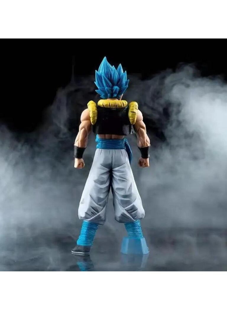 31CM Anime Dragon Ball Z Super Saiyan Blue Gogeta PVC Action Figure - Image 3