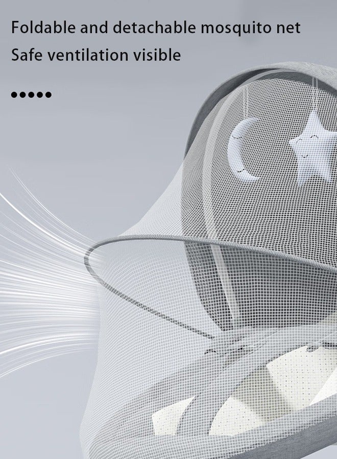 كيديليو سرير أطفال متعدد الوظائف 3 في 1 مع جهاز تحكم عن بعد وألعاب - Image 4