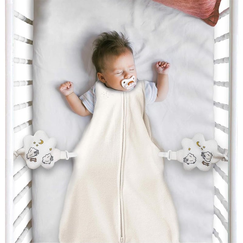 Chrome Cherry Nurturally Baby Anti Roll Support - Safe Breathable Fabric for Babies Age 3 to 6 Months Old, Designed in USA - Image 1