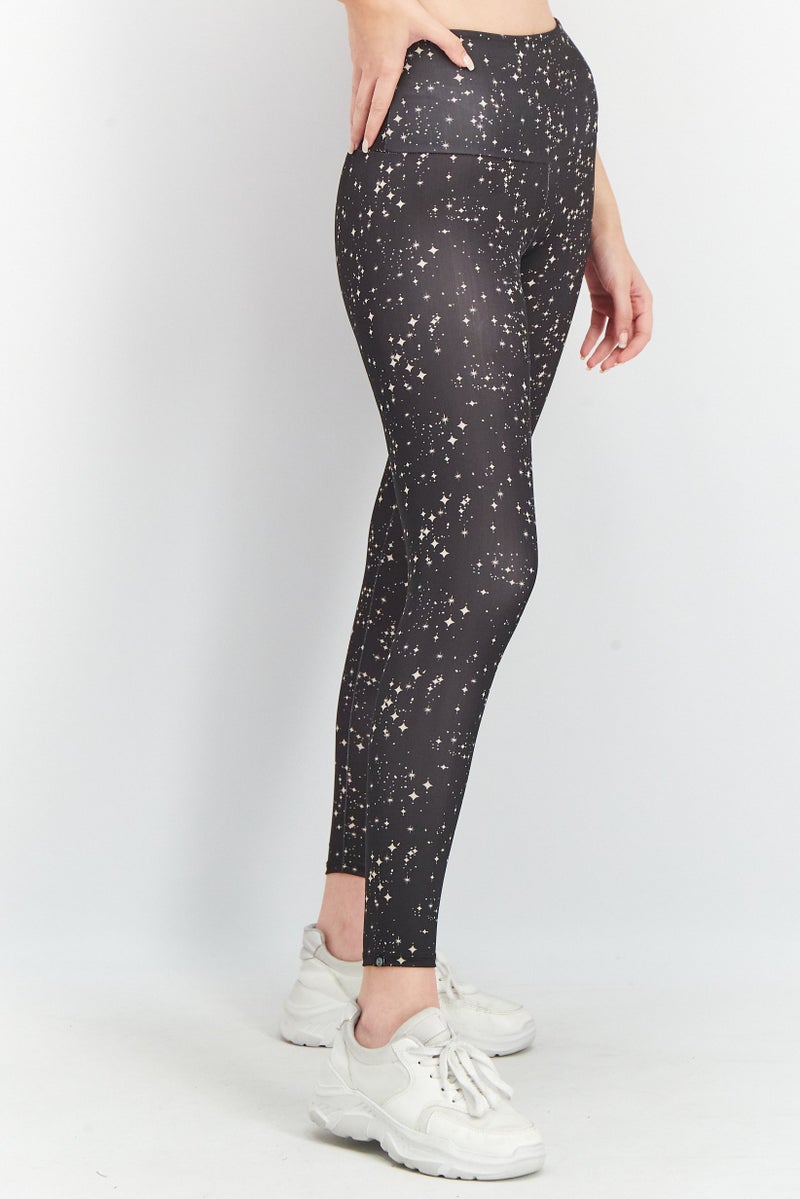 Onzie Women Sportswear Fit Yoga Tights, Black - Image 3