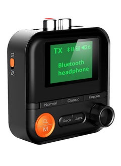 Furtey Bluetooth Transmitter Receiver,Bluetooth 5.2 Transmitter With LCD Screen,5 EQ Effects,TF Card Plug-Play,Wireless Audio Adapter RCA 3.5mm AUX for TV/PC/Car/MP3/Speakers/Headset,BR05  - Image 1