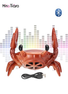 MissTiara 2 in 1 Creative Bluetooth Speaker and Mobile Phone Stand, Crab Shape Bracket 360 Degree Surround Speaker Creative Desktop Decoration  - Image 1