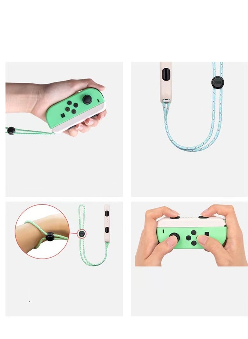 NS التبديل اليسار واليمين مقبض Joycon مقبض التبديل مقبض بلوتوث مع الاستيقاظ عن بعد وحزام اليد - Image 4