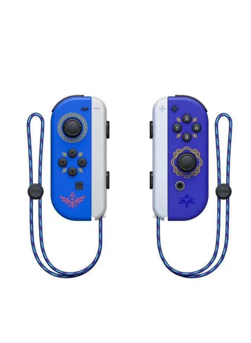 NS التبديل اليسار واليمين مقبض Joycon مقبض التبديل مقبض بلوتوث مع الاستيقاظ عن بعد وحزام اليد - Image 1