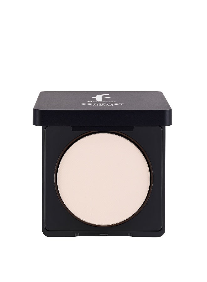 flormar Compact Powder – 096 Light Porcelain Opal – Powder Texture, Long-Wear, Smooth, Soft, Buildable - Image 1