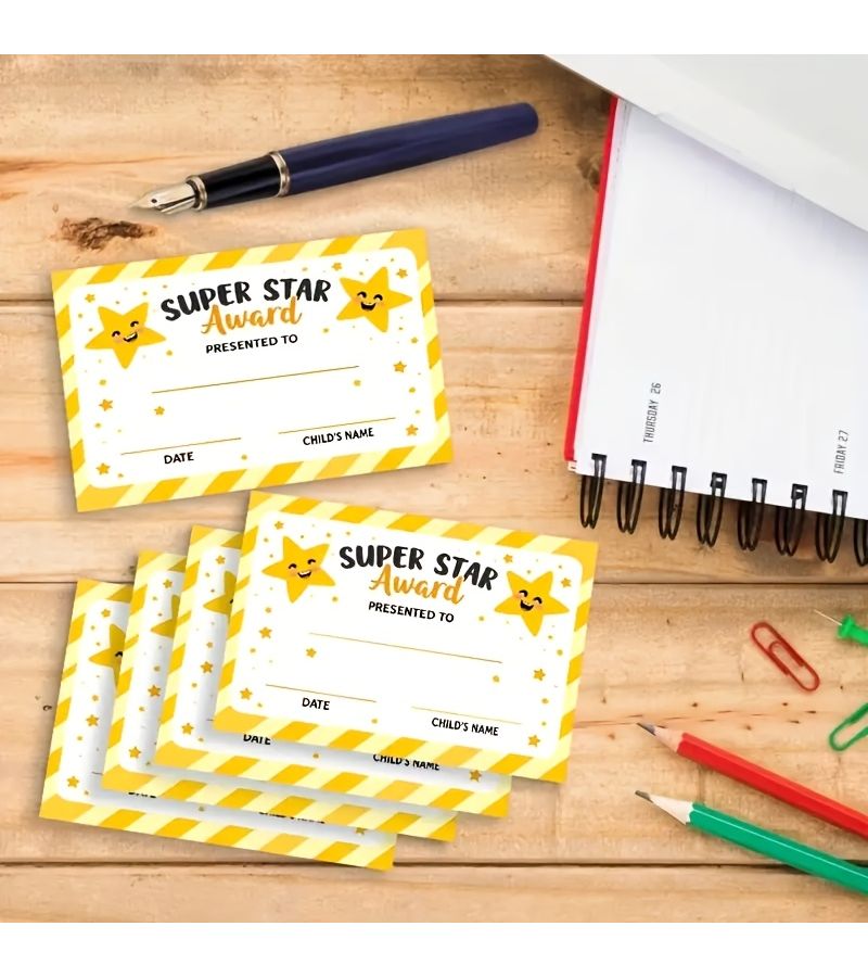 60 Pcs Reward Encouragement Cards For Classroom Competition Writing High Quality Cardstock - Image 5