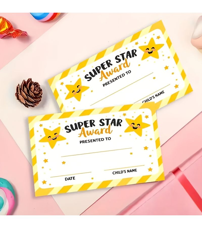 60 Pcs Reward Encouragement Cards For Classroom Competition Writing High Quality Cardstock - Image 3
