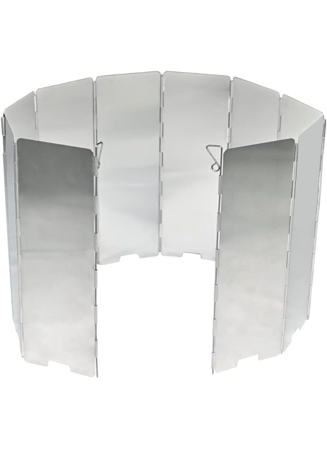 GO2CAMPS GO2CAMPS Portable Camping Stove Wind Sheild Cover Plates Large for Butane Portable Camping Stoves | Suitable for Fire woods, Camp Fire, Camping ,Picnic, Travel and Perfect Cooking-40 cm Size  - Image 2