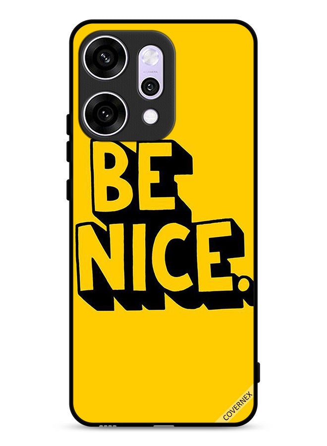 Covernex Oppo Reno14 Protective Case Cover Be Nice - Image 1