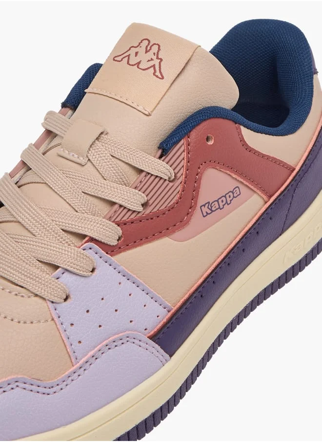 كابا Women's Colourblock Shoes with Lace-Up Closure