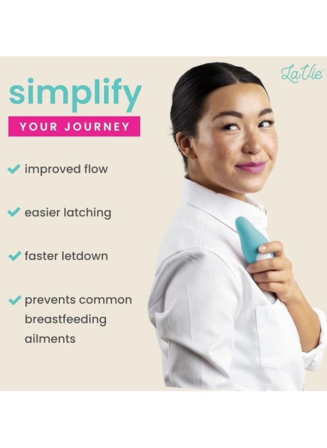 Lavie Lavie Lactation Massager, Teal  - Image 4