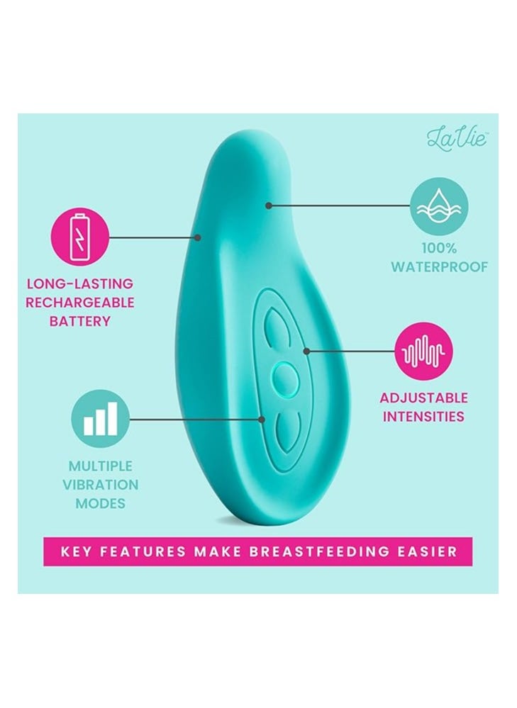Lavie Lavie Lactation Massager, Teal  - Image 5