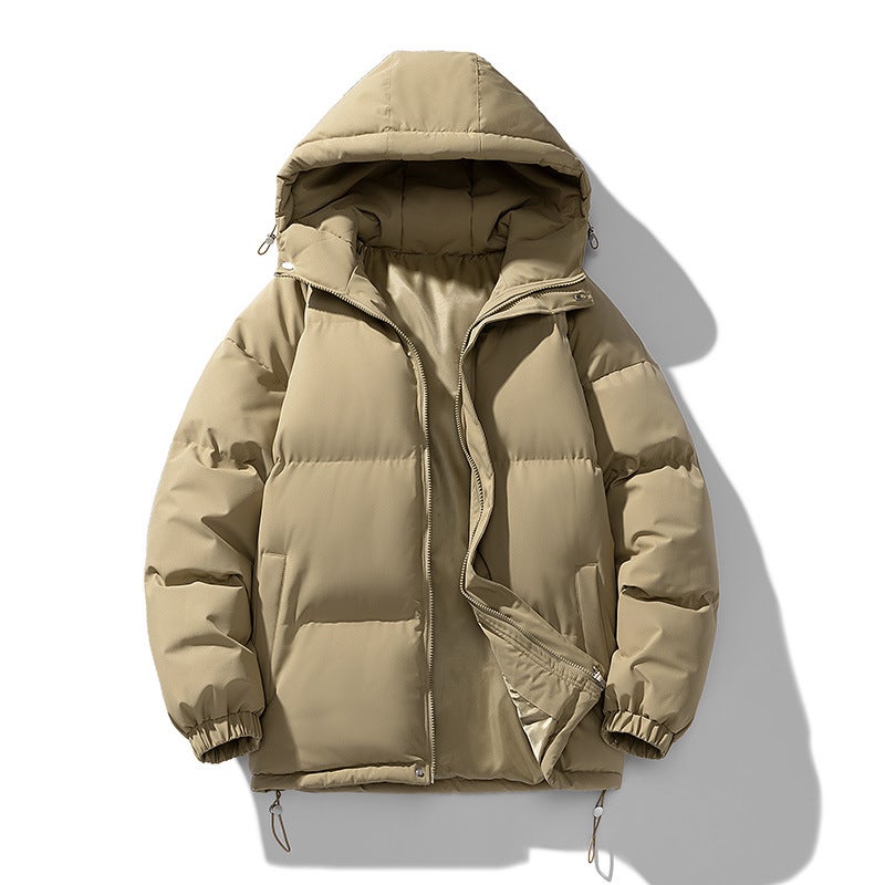 24-Year Fashion New Men'S And Women'S Multi-Color Hooded High-End Quality Solid Color Cotton-Padded Clothes Popular Warm For Teenagers - Image 2