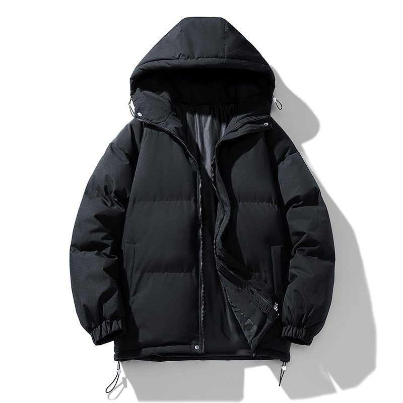 24-Year Fashion New Men'S And Women'S Multi-Color Hooded High-End Quality Solid Color Cotton-Padded Clothes Popular Warm For Teenagers - Image 1