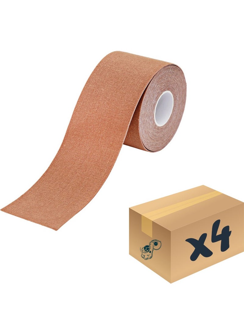 Vzn - Kinesio Sport Tape – Athlete Tape 5m x 5cm 4 Pieces - Image 1