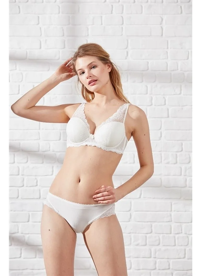 ماجيك فورم 3912 Lace & Sponge Bra - Ecru