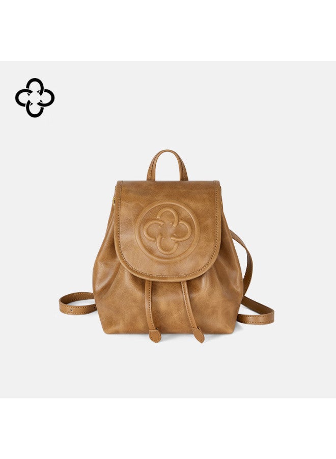 Cassile Women's Handbag Backpack, 2025 Vegetable Tanned Cowhide Leather Commuter Tote Bag, Birthday And New Year Gift - Image 3