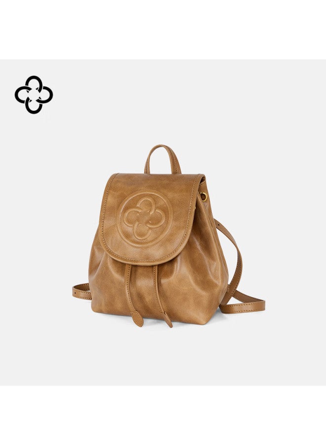 Cassile Women's Handbag Backpack, 2025 Vegetable Tanned Cowhide Leather Commuter Tote Bag, Birthday And New Year Gift - Image 1
