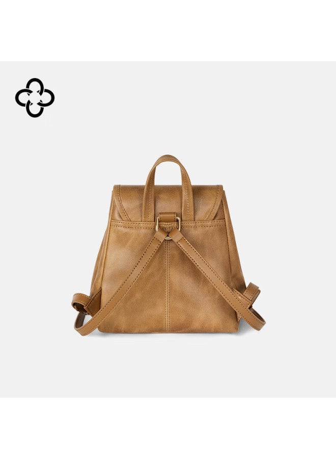 Cassile Women's Handbag Backpack, 2025 Vegetable Tanned Cowhide Leather Commuter Tote Bag, Birthday And New Year Gift - Image 5