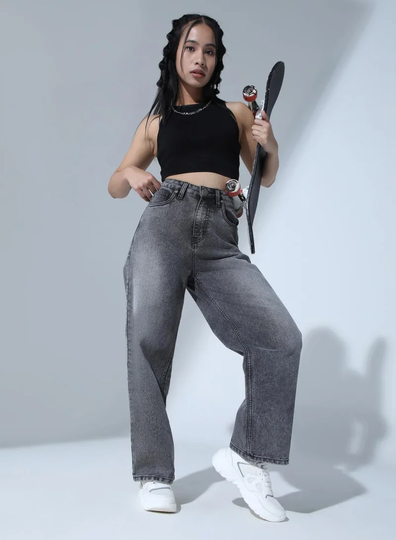 Hubberholme Women's Black Jeans - Sleek and Classic Denim