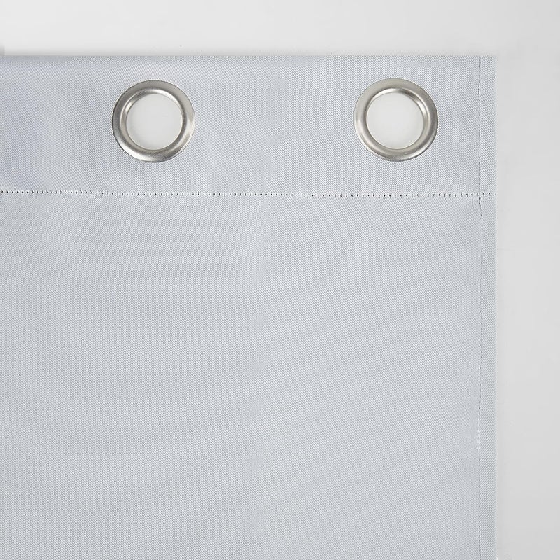 Sun Zero Easton Energy Saving Blackout Grommet Curtain Panel, 40" x 95", Dove White - Image 5