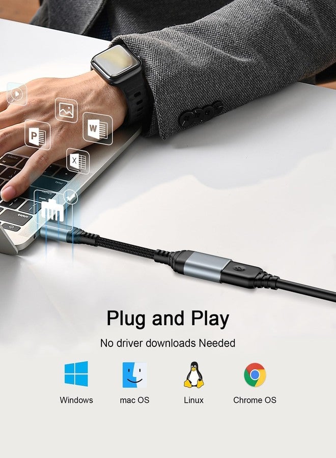 AILKIN USB C to USB 3.0 Adapert, OTG Adapter for Android, USB C Male to USB Female OTG Cable for iPhone 17/17Pro/Air/16 Pro/16e/16/15 Pro, iPad Air, Macbook Pro, Samsung Galaxy S25/S24/A35 5G and More - Image 5