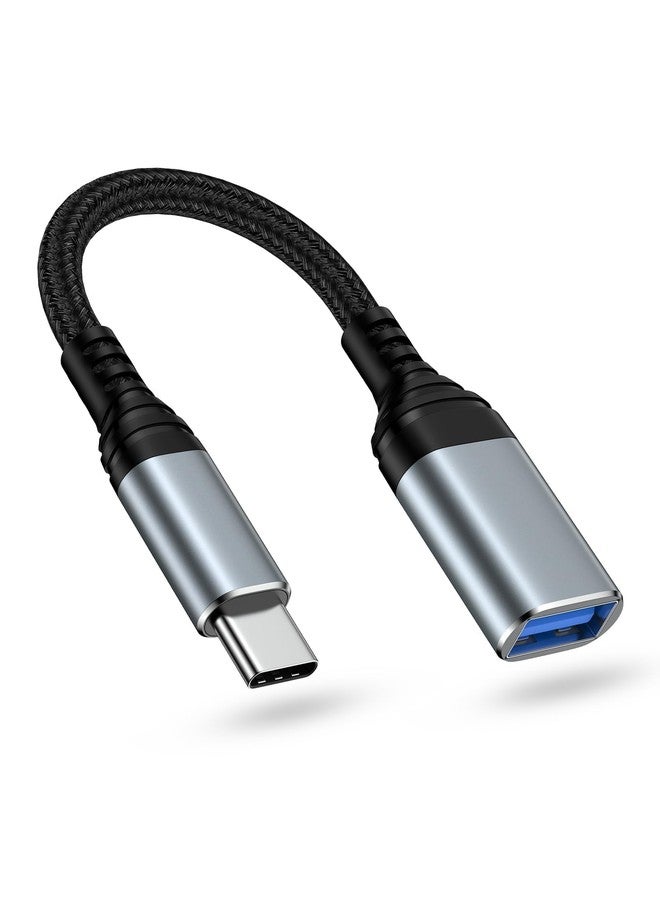 AILKIN USB C to USB 3.0 Adapert, OTG Adapter for Android, USB C Male to USB Female OTG Cable for iPhone 17/17Pro/Air/16 Pro/16e/16/15 Pro, iPad Air, Macbook Pro, Samsung Galaxy S25/S24/A35 5G and More - Image 1