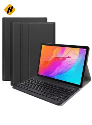 Slim PU Leather Keyboard Case for MatePad T10/T10s 2020, Magnetically Detachable Wireless Keyboard, Black - pzsku/Z4D70D2108A28D14D014FZ/45/_/1734790963/fc64b0ee-93cd-480b-ad35-1654bd0a9d22