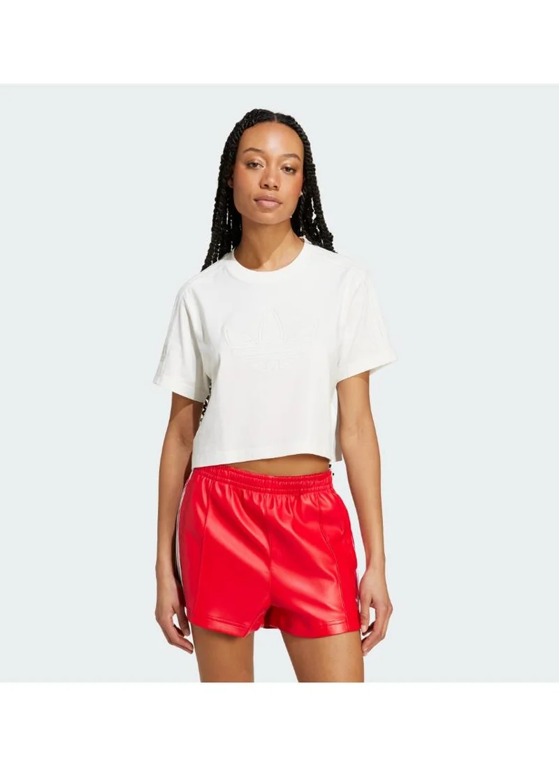 adidas Originals Firebird Trefoil Cropped T-Shirt