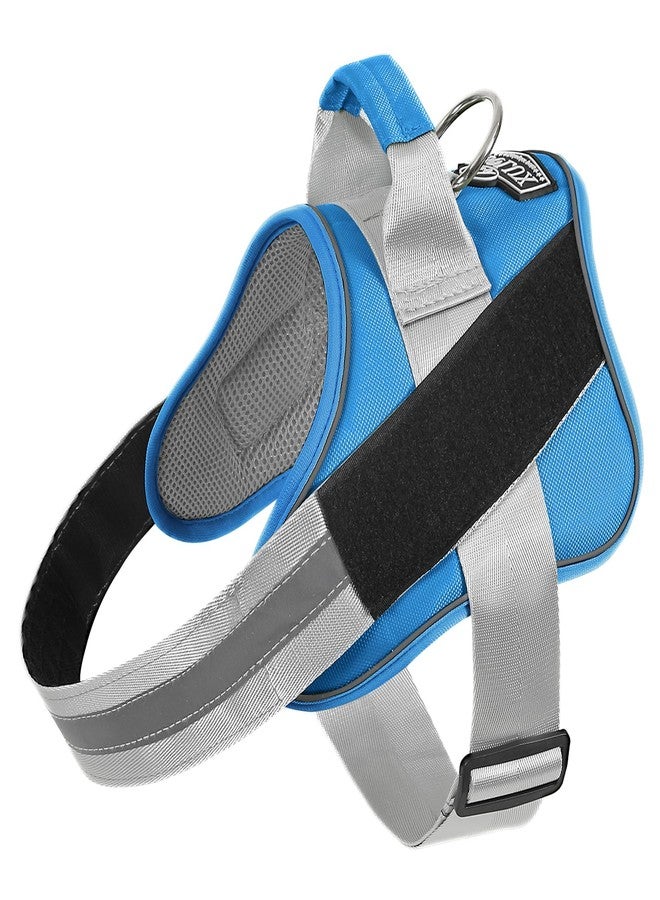 Bolux Dog Harness, No-Pull Reflective Dog Vest, Breathable Adjustable Pet Harness with Handle for Outdoor Walking - No More Pulling, Tugging or Choking - Image 1