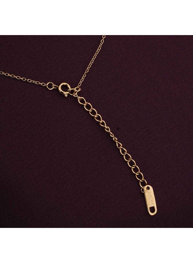 PALMONAS Diamond Dreams Gold Necklace for Women - Waterproof & Anti-Tarnish - Image 4