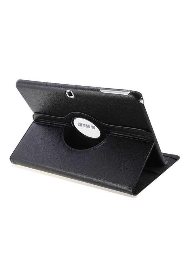 NIBEMINENT - 360-Degree Rotating Stand Flip Case Cover For Samsung Galaxy Tab S T800/T805 Black - Image 1