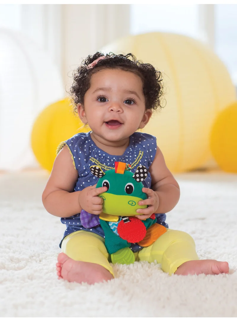 إنفانتينو Cuddly Silicon BPA free Baby Teether For Sensory Exploration From 0 Months and Above - Hippo