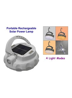 Sun Power Solar LED Camping Light, Rechargeable Light, Outdoor Tent Lantern (Warm and White) 