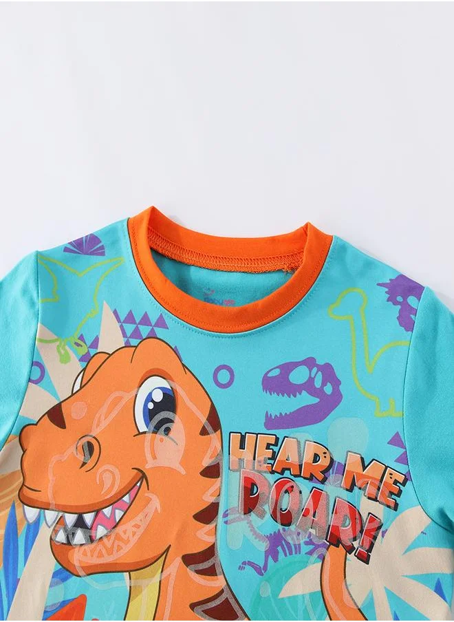 بيبي كلو Roaring Dino Glow-in-the-Dark PJs for Boys