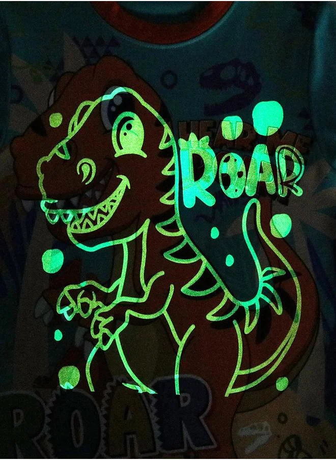 بيبي كلو Roaring Dino Glow-in-the-Dark PJs for Boys