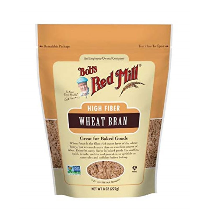 Bob's Red Mill Unprocessed Miller's Wheat Bran, 8 Ounce - Image 1