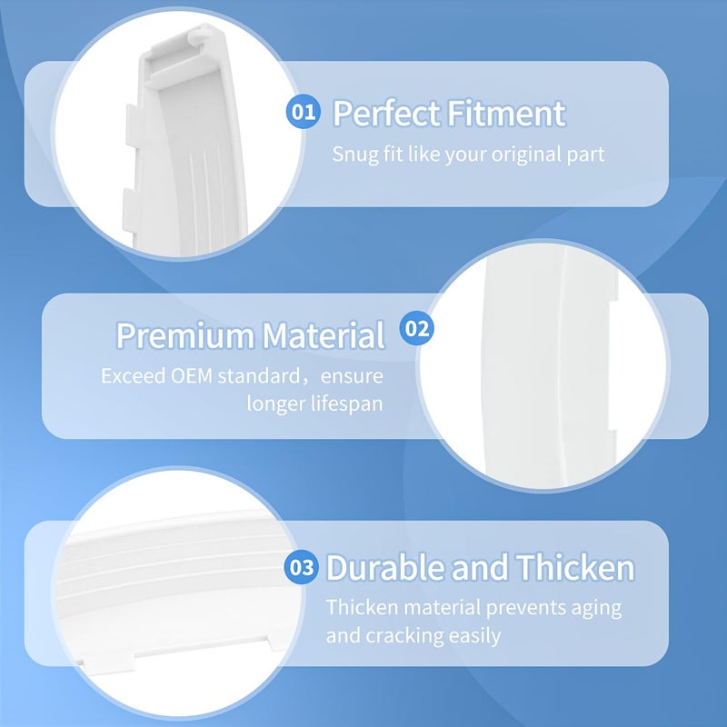 Yooank Replacement Ge Gud27Essmww Dryer Handle For Ge Clothes Laundry Dryer Parts We01X30378 We01X25878 Ps1177202 We1M1068 Gud27Essm1Ww Washer And Dryer Stackable Handle - Image 4