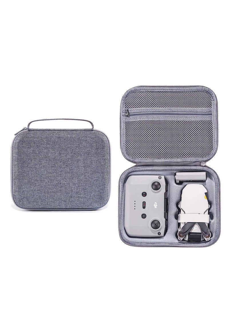 KASTWAVE Original Mavic Mini 2 Carrying Case, Storage Bag Hard Shell Box for DJI Mini 2 Drone Accessories Large Capacity Storage Travel Box Compatible with DJI Mini 2 Drone and Full Combo Accessories (Grey)  - Image 1