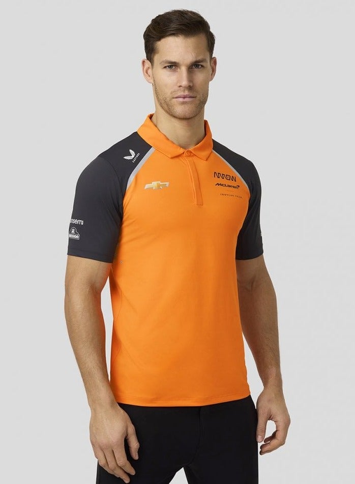 McLaren OFFICIAL McLAREN INDYCAR TEAM POLO SHIRT - Image 4